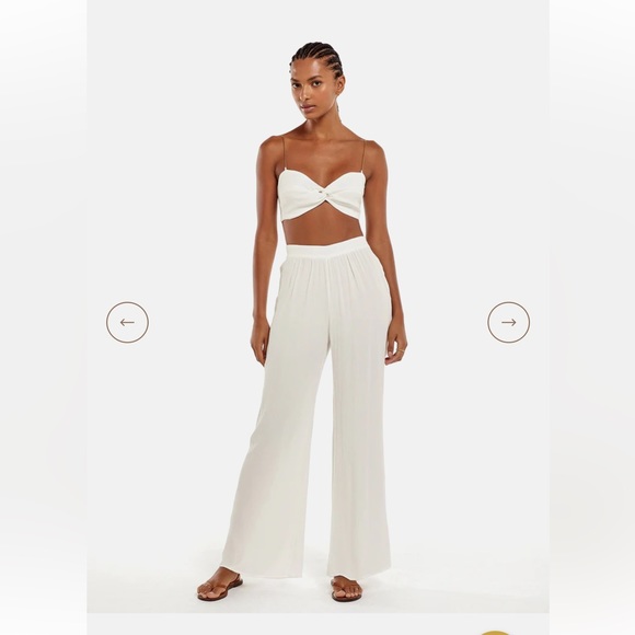 ViX White Daniela Pants Medium. - Picture 3 of 9